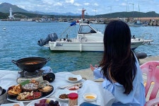바다멍하면서 회 먹을 수 있다는 부산 뷰맛집 포차