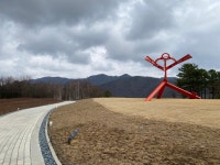 흐린 날에도 멋진 뮤지엄산과 구둔역, 원주-양평 코스