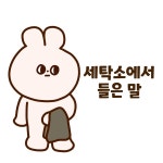 세탁소에 들은 잊혀지지 않는 말