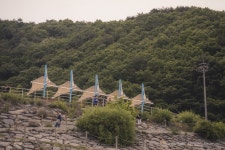 강원, 춘천. 소양호 선착장