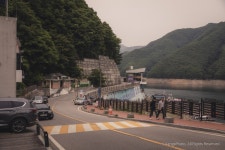 강원, 춘천. 소양호 선착장