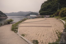 강원, 춘천. 소양호 선착장