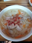 제주 대정읍 고기국수. 고을식당 7천원.양많다.