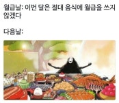 월급날: 이번달은 절대 음식에 월급을 쓰지 않겠다 - 악플달면 쩌리쩌려버려 - ＊여성시대＊ 차분한 20대들의 알흠다운 공간 월급날: 이번달은... 