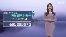 [날씨] 전북 내일 출근길 짙은 안개..전주 낮 최고 26도 - kakaoTV [날씨] 전북 내일 출근길 짙은 안개..전주 낮 최고 26도