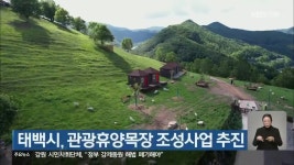 태백시, 관광휴양목장 조성사업 추진 - kakaoTV 태백시, 관광휴양목장 조성사업 추진