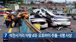 [간추린 경남] 석전사거리 차량 4대·오토바이 추돌…6명 사상 외 - kakaoTV [간추린 경남] 석전사거리 차량 4대·오토바이 추돌…6명 사상 외