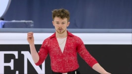 흥겨운 연기를 보여준 피터 제임스 할람 [세계선수권 남자 쇼트] - kakaoTV 흥겨운 연기를 보여준 피터 제임스 할람 [세계선수권 남자 쇼트]