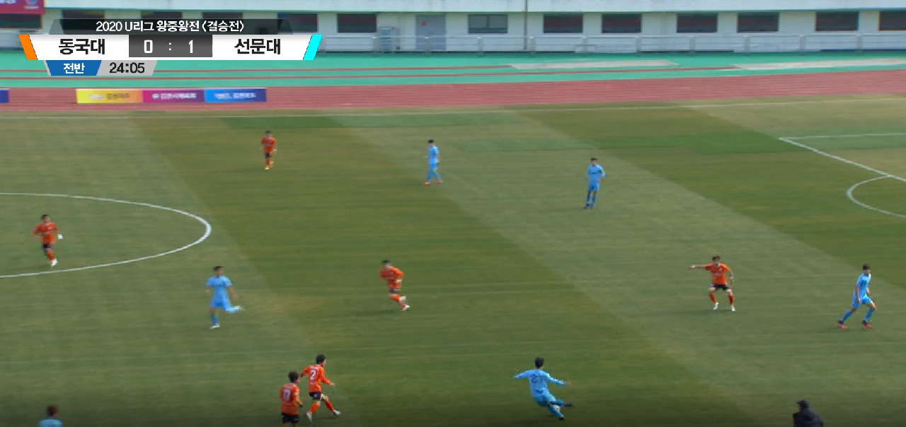2024 대학축구 U리그1, 선문대 축구부가 울산대 꺾고 4회왕중왕전 우승 기록!