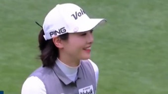 [비씨·한경 2R] ‘11언더 파’ 단독 선두로 경기 마치는 한상희 - kakaoTV [비씨·한경 2R] ‘11언더 파’ 단독 선두로 경기 마치는 한상희
