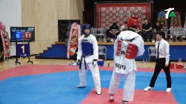 홍건희(한반도태권도)vs김동욱(경남체고) - kakaoTV [경남대표선수... 남자고등부 +87kg급 결승 홍건희(한반도태권도)vs김동욱(경남체고)