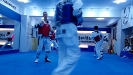 [태권도겨루기] 어른성인과 남녀청춘 많은 태권도(tkd, 跆拳道)장 겨루기 | 서울 청춘태권도장·성인태권도장 - kakaoTV [태권도겨루기]... 