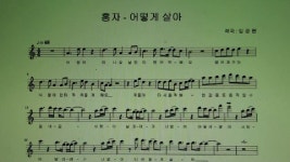 어떻게살아 홍자 신곡 이룡우악보교실 원곡 Am - kakaoTV 어떻게살아 홍자 신곡  이룡우악보교실 원곡 Am
