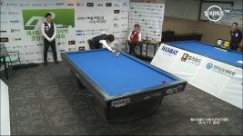 전남도지사배 호남권 당구대회 - kakaoTV [당구-3쿠션] 판정이 번복... 되며 득점에 성공하는 김행직_8강_제4회 전남도지사배 호남권 당구대회