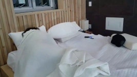 (술과고기)마셔라영흥도팬션 샛별 데저트_07 - kakaoTV (술과고기)마셔라영흥도팬션 샛별 데저트_07