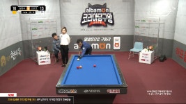 [당구-4구] 득점 직전에 키스가 나며 실패한 신용현_1부 8강_2018 알바몬 코리아당구왕 5차대회 - kakaoTV [당구-4구] 득점 직전에 키스가... 