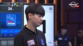 [당구-3쿠션] 연속 6득점 만들며 역전하는 신정주 _64강 02_PBA TOUR 트라이아웃 1차전 본선 - kakaoTV [당구-3쿠션] 연속 6득점 만들며... 