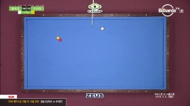 [당구-3쿠션] 1적구와 붙은 공을 잘 처리하는 조치연_결승_2018... kakaoTV [당구-3쿠션] 1적구와 붙은 공을 잘 처리하는 조치연_결승... 