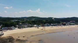 무창포 해루질포인트 드론 영상 - kakaoTV 무창포 해루질포인트 드론 영상 