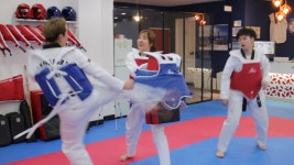 [태권도겨루기] 의정부 청춘태권도, 돌려차기 수련 - kakaoTV [태권도겨루기] 의정부 청춘태권도, 돌려차기 수련