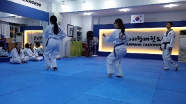 [태권도품새] 성인어른 청춘남녀들이 좋아하는 태권도장에서 파랑파랑 파란띠 태극7장 - kakaoTV [태권도품새] 성인어른 청춘남녀들이... 