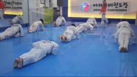 [태권도다이어트] 남녀태권도(TKD) 횐님들의 버피테스트(전신맨몸운동) | 서울 청춘태권도장·성인태권도장 - kakaoTV [태권도다이어트]... 