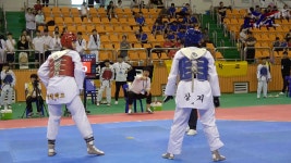 [강원학생태권도대회]여자고등부 +73kg급 준결승 성지윤(상지여고)... [강원학생태권도대회]여자고등부 +73kg급 준결승 성지윤(상지여고)... 