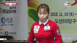 [당구-3쿠션] 4연속 득점에 성공하며 격차를 벌리는 이신영_준결승... kakaoTV [당구-3쿠션] 4연속 득점에 성공하며 격차를 벌리는 이신영... 