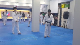 팍! | 서울 청춘태권도·성인태권도장 - kakaoTV [태권도발차기] 청춘 성인·남녀 어른들의 앞차기 팍! 팍!  | 서울 청춘태권도·성인태권도장