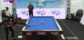[당구-3쿠션] 키스가 났지만 득점에 성공하는 김보미_결승_제6회 국토정중앙배 2018 전국당구대회 - kakaoTV [당구-3쿠션] 키스가 났지만...