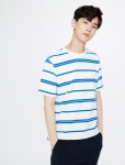 PC변형조직멀티스트라이프세미오버티셔츠