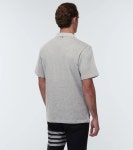 23SS 톰브라운 남성 RWB 포켓 코튼 폴로 셔츠 라이트그레이 MJP171A J0029 055 - 리본즈(REEBONZ)