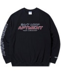 THEBOUNCE 아파트먼트Loopstation Sweat Shirt- Black