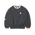 THEBOUNCE 밀레클래식셰르파 패스트 맨투맨 (ZHOFT927)OVER FIT SHERPHA FAST MTMCHARCOAL