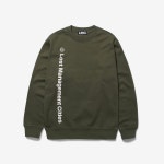 THEBOUNCE 엘엠씨엘엠씨 버티칼 FN 로고 스웻셔츠 올리브LMC VERTICAL FN LOGO SWEATSHIRTOLIVE