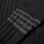 더그란데 [톰브라운] ARAN 4바 울 가디건 (다크그레이) MKC286A 00014 025 - 리본즈(REEBONZ)