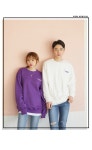 [더싸다구]블루문 자수 오버핏 맨투맨 - 사는 게 즐겁다! 롯데닷컴