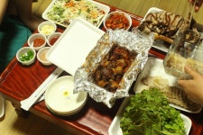 오늘의유머 - 족발+보쌈+양념족발+막국수=♡ 족발+보쌈+양념족발+막국수=♡