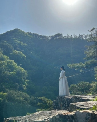 '밤피꽃' 이하늬 절벽신 CG 아니었다..촬영 비화 공개::스포탈코리아 '밤피꽃' 이하늬 절벽신 CG 아니었다..촬영 비화 공개