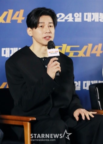 김무열 '''범죄도시4' 코미디 베를린서 통해..언어의 장벽 무너져''::스포탈코리아 김무열 '''범죄도시4' 코미디 베를린서 통해..언어의 장벽 무너져''