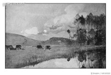 645183020 | 게티이미지코리아 | Antique photo of paintings: Landscape Royalty-Free 이미지