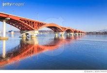 MOED17000039 | 게티이미지코리아 | 한국 서울시 한강 성산대교 Rights-Managed 이미지