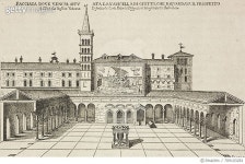 709103281 | 게티이미지코리아 | Ancient Vatican Basilica, drawing from Rome, 1864-1868, by Francis Wey (1812-1882), Vatican... 