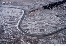 655809986 | 게티이미지코리아 | Aerial view Route I-Hellisheidi Mountain pass, Iceland Royalty-Free 이미지