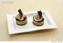 702613629 | 게티이미지코리아 | High Angle View Of Desserts In Plate On Table Royalty-Free 이미지