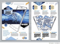 615408518 | 게티이미지코리아 | Leaflet design example Royalty-Free 이미지