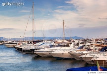 713878709 | 게티이미지코리아 | Sailboats Moored At Harbor Against Sky Royalty-Free 이미지