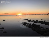 717246207 | 게티이미지코리아 | View Of Calm Sea At Sunset Royalty-Free 이미지