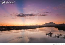 717317723 | 게티이미지코리아 | Scenic View Of Lake Against Sky During Sunset Royalty-Free 이미지