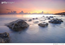 717344651 | 게티이미지코리아 | View Of Sea At Sunset Royalty-Free 이미지